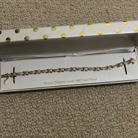 18kt gold plated braclet - Picture 1 of 1